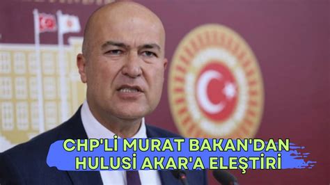 Chp Li Milletvekili Bakan Dan Hulusi Akar A Sert Tepki Haber Son