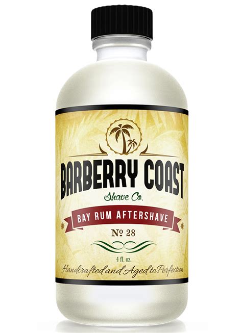 Bay Rum Aftershave No 28 Barberry Coast Shave Co Cologne A