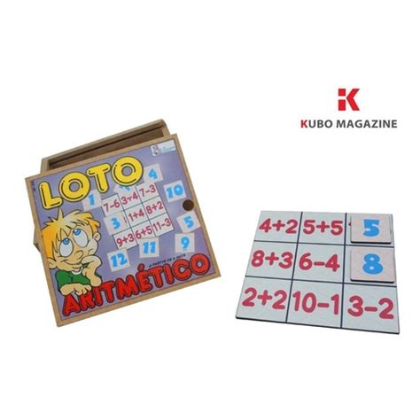 Loto Aritmetico Educativo Matematica Alfabetizaçao Simque Em Promoção