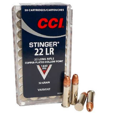 AMMO .22LR CCI STINGER x 50 - Brothers Arms