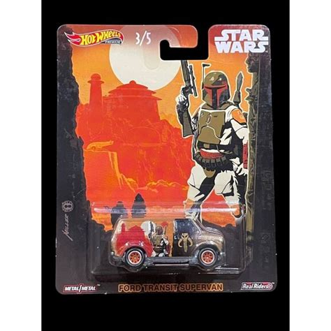 Hot Wheels Toys Hot Wheels Premium Star Wars Ford Transit Supervan Of Poshmark