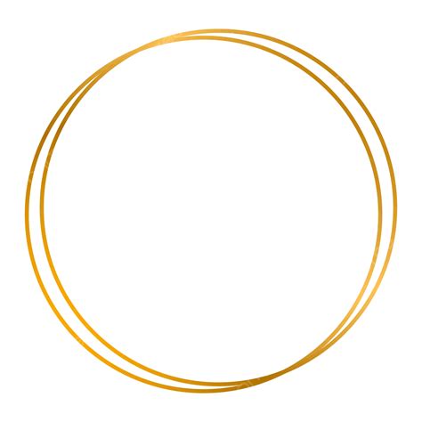 Círculo De Oro De Lujo Vector Png Dibujos Circulo Borde Lujo Png Y