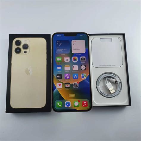 Apple Iphone 13 Pro Max 1 Tb Gold [Як новий] Гарантія 1 Рік] 50 349 грн Мобільні телефони