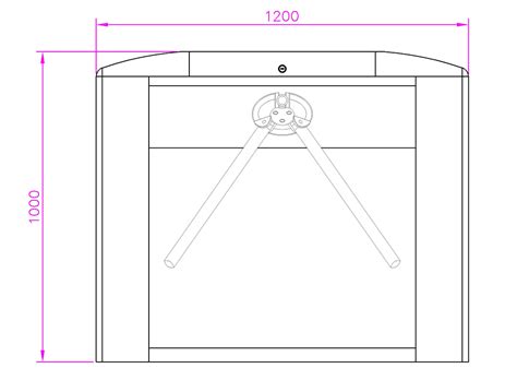 China Bridge Tripod Turnstile Manufacturers And Suppliers ZOJE