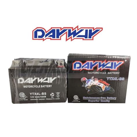 Genesis Dayway Motorcycle 4L Battery 12V Battery Motor Battery YTX 4L