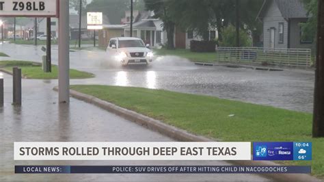 Deep East Texas Hit With Storms Causes Flooding Power Outages Cbs Tv