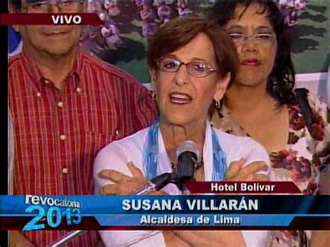 Susana Villarán Hoy No Perdió Nadie Hoy Ganó Lima Y Triunfó La Unión