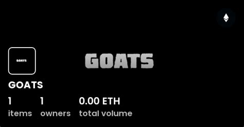 Goats Collection Opensea