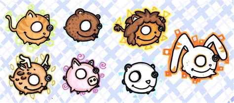 round animals by Chisumi on DeviantArt