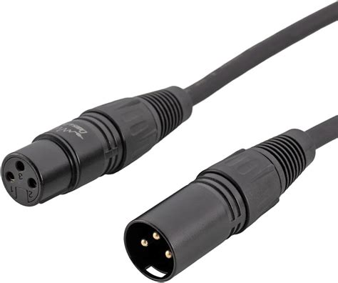 Cabos Plugs Cabo XLR Macho XLR Fêmea Microfone Balanceado 1 5m