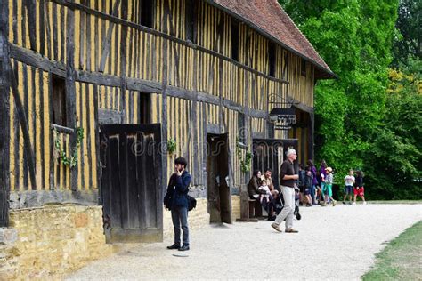 Crevecoeur En Auge; France - August 8 2019 : Historical Castle ...