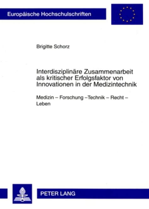 Interdisziplinäre Zusammenarbeit als kritischer Erfolgsfaktor von