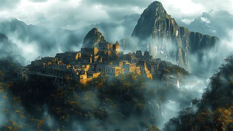 A Montage Of Famous Landmarks Stock Illustration Illustration Of