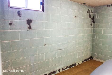 Painting Cinder Block Walls in a Basement | Or re-paint them