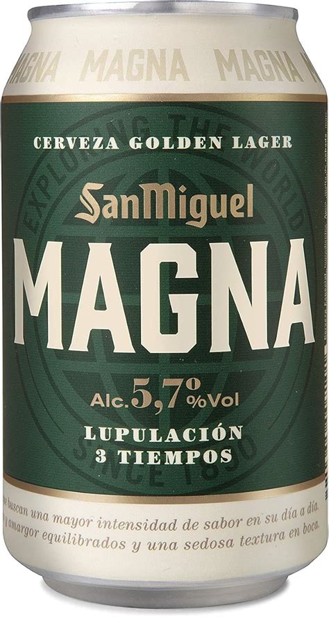 San Miguel Magna Bier Alkohol Pack Dosen X Cl Bier Geschenk