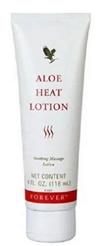 Clear Herbal Forever Living Aloe Heat Lotion Ml Cream Packaging