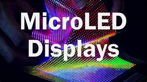 MicroLED Displays: Technology, Manufacturing and Applications | PPT