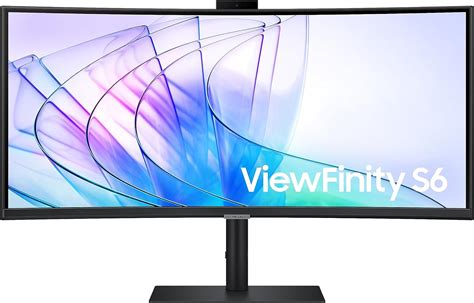 SAMSUNG 34 ViewFinity S65VC Series Ultrawide QHD Curved Monitor Built