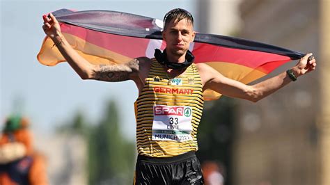 Leichtathletik Em Christopher Linke Holt Silber Geher Belohnt Sich