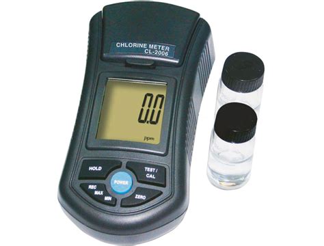 Free Chlorine Total Chlorine Meter Complete Kit