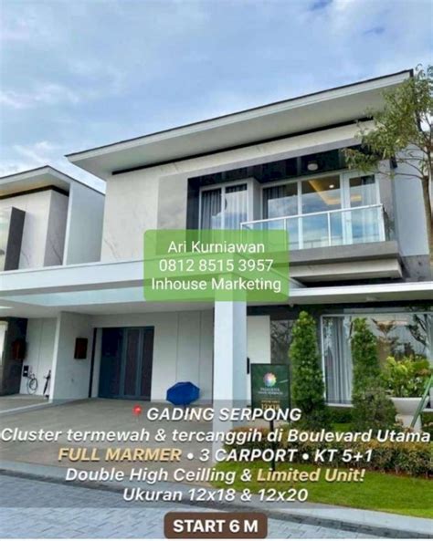 Pasadena Grand Residences Mewah S Posisi 48x Modern Tropis Mulai 3m