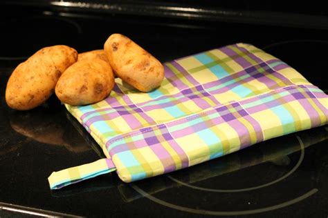 Microwave Baked Potato Bag Tutorial