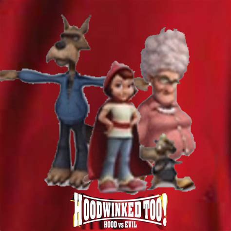 The Hoodwinked 2 Movie Red Granny Wolf And Twitchy by PrincessAmulet16 ...