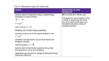 A Level AQA Physics Nuclear Physics Half Life And Randomness Lesson 5