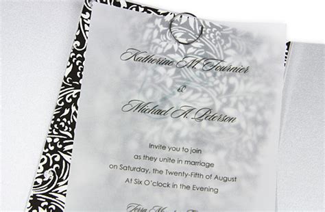 5 Vellum Wedding Invitation Ideas You Can Do