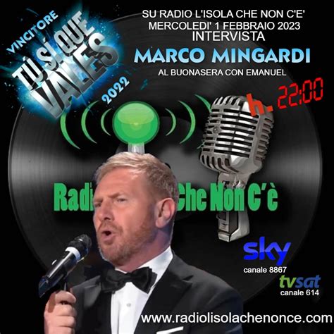 Marco Mingardi Vincitore Di Tu Si Que Vales Al Buonasera Con