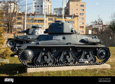 Tank Hotchkiss H M Produced In France On Display At The