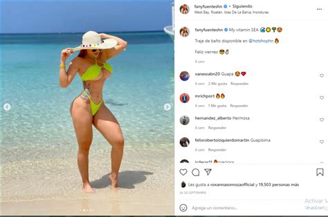 Mira Los Bikinazos M S Impactantes De La Influencer Fany Fuentes