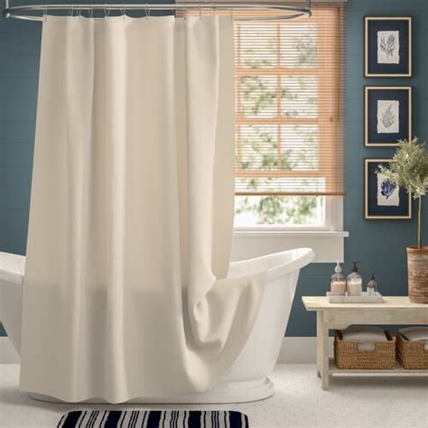 Kendo Linen Shower Curtain And Reviews Joss And Main