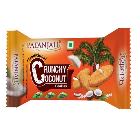 Patanjali Crunchy Coconut Cookies 40 G Buy Online