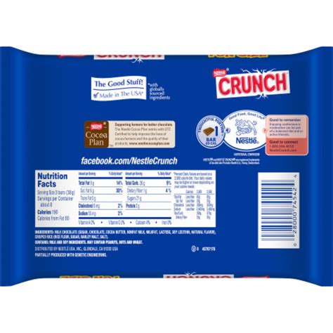 Nestle Crunch Bars Fun Size, 11 oz - Ralphs