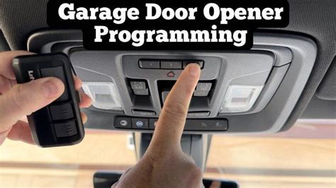 Gm Garage Door Opener Programming Made Easy