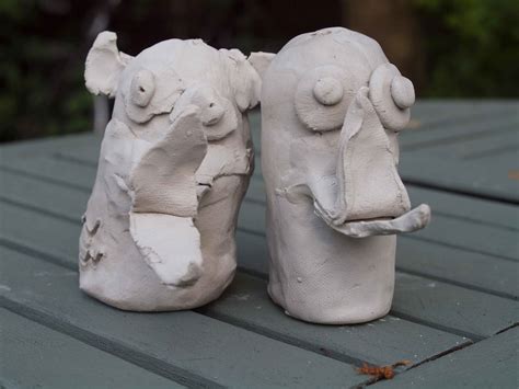 How To Make Sculptures With Air Dry Clay : The clay will dry faster and you'll avoid cracks.