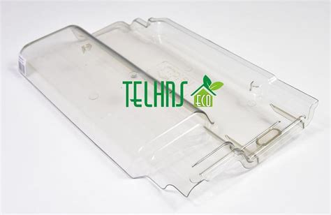 Kit 10 Telhas Transparente Romana M15 40x24 Injetada Lubian Telha