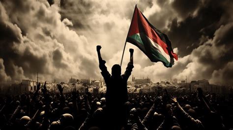 Premium AI Image | Palestine Freedom Movements in Israel