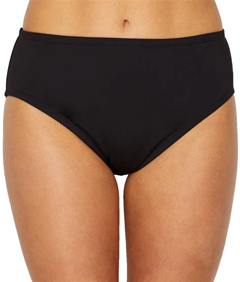24th Ocean Womens Solid Smoothing Bikini Bottom Style TF9G699