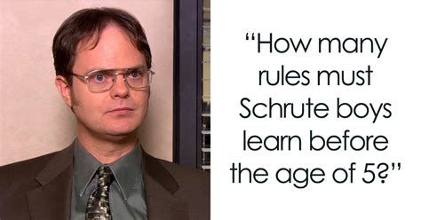 Dwight Schrute Question Meme