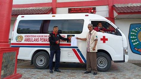 Terima Satu Unit Ambulans Lapas Panyabungan Siap Maksimalkan Pelayanan