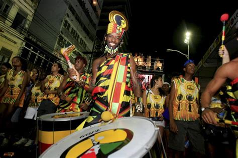 Band Olodum During Carnival In Salvador Editorial Photo Image Of