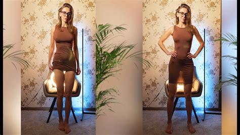 4K Transparent Lingerie Try On Haul See Through With Tina