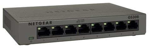 Best Buy NETGEAR 8 Port 10 100 1000 Mbps Gigabit Unmanaged Switch