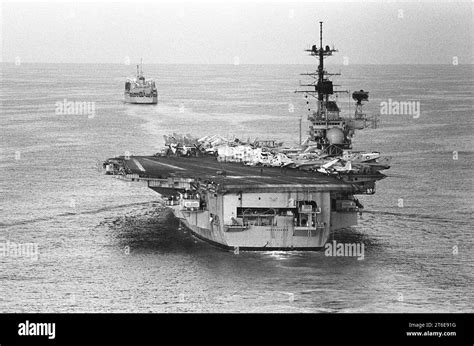 Uss Independence Cv 62 Underway In The Mediterranean Sea On 8