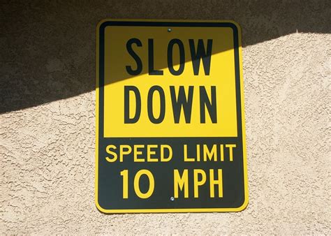 Download Slow Down Sign, Sign, Signage. Royalty-Free Stock Illustration ...