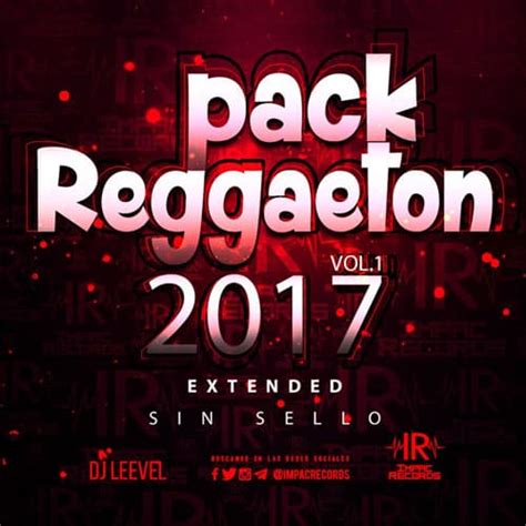 Pack Reggaeton Y Extended Sin Sellos Impac Records