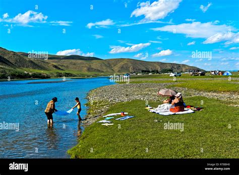 Picnic Site At The Orkhon River Orkhon Valley Cultural Landscape World