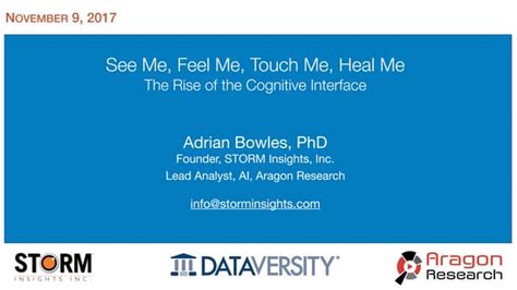 Smart Data Webinar See Me Feel Me Touch Me Heal Me The Rise Of